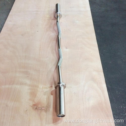 47" EZ Curl Olympic Bar with nip.